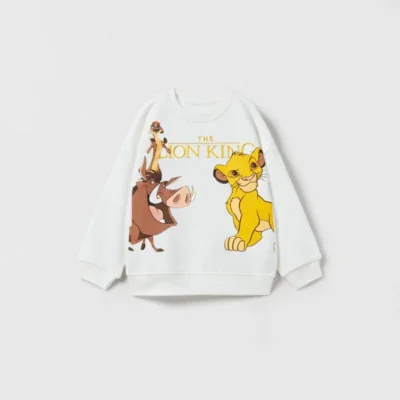 Cartoon Sweatshirts Pure Color Casual Sports Long-sleeved TShirt For Boys And Girls Fashion Wear Cute New Style Cotton Hoodies 3