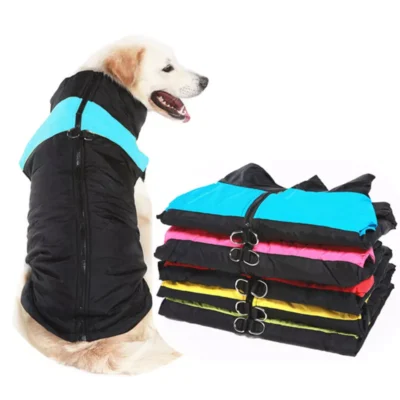 Winter Pet Dog Clothes Warm Big Dog Coat Puppy Clothing Waterproof Pet Vest Jacket For Small Medium Large Dogs Golden Retriever 1