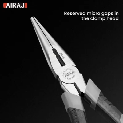 AIRAJ 6/8inchMultifunctional Diagonal Pliers Needle Nose Pliers Hardware Tools Universal Wire Cutters Electrician 6