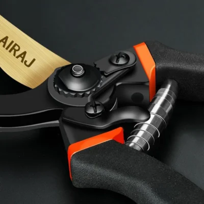 AIRAJ 1pc Multifunctional Pruning Shear Garden Tools Heavy Duty Ultra Sharp Hand Pruners, Professional Garden Scissors 3