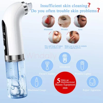 2023 Blackhead Remover Pore Vacuum Cleaner Electric Micro Small Bubble Facial Cleasing Machine USB Rechargeable Beauty Device 2