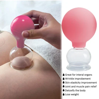 Vacuum Cupping Glasses Masssager Body Cup Facial Skin Lifting Cupping Therapy Massage for face Anti Cellulite Body Slimming jar 2