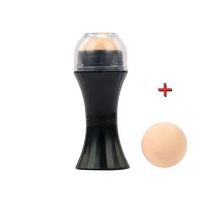 2 in1 Oil Absorbing Roller Natural Volcanic Stone Face Massage Body Stick Makeup Skin Care Tool Facial Pores Cleaning Oil Roller 3