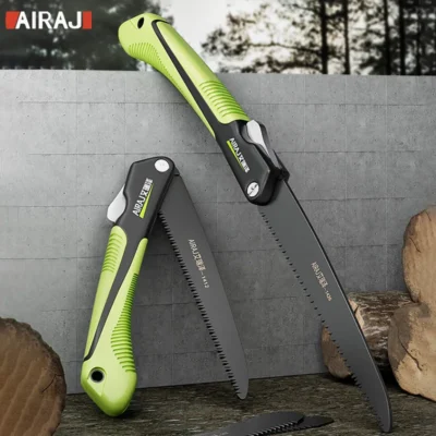 AIRAJ 1pc Extended Multi-functional Hand Saw, Woodworking Portable Steel Saw, Outdoor Tree And Camping Hand Saw 1