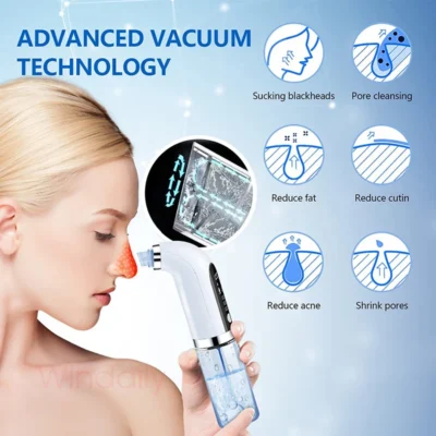 2023 Blackhead Remover Pore Vacuum Cleaner Electric Micro Small Bubble Facial Cleasing Machine USB Rechargeable Beauty Device 3