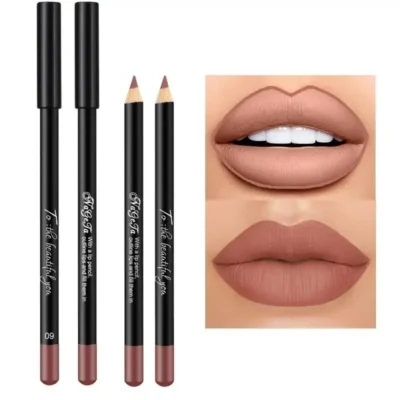 24 Color Matte Lipstick Pencil Long Lasting Lip Liner Velvet Lips Makeup Cosmetic Maquillaje Women Beauty Make Up Can Be Cut 1