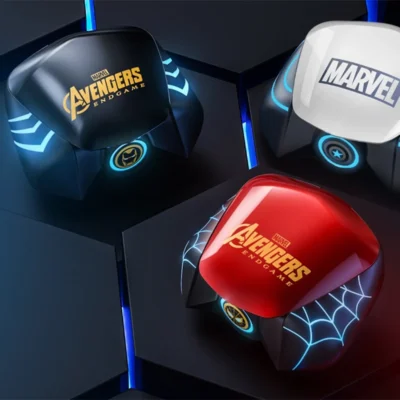 Disney Marvel BTMV15 Iron Man Wireless TWS Bluetooth Earphone Noise Reduction Sports Gaming Waterproof Earbuds with Mic Headsets 5