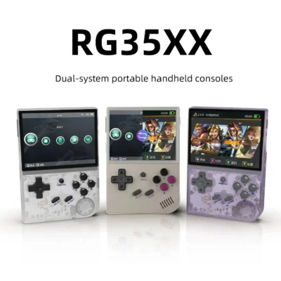 ANBERNIC RG35XX Updated Portable Retro Handheld Game Console 3.5-inch IPS HD Screen Children's Gift Linux Dual Systems GarlicOS 1