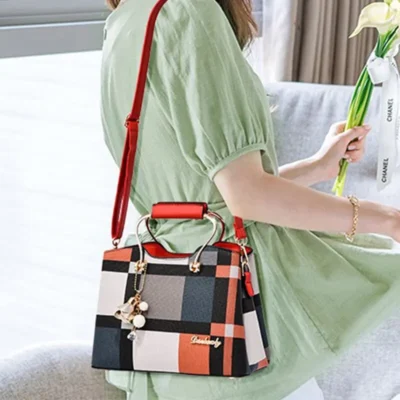 Fashion Handbag Crossbody Bags for Women Faux Leather Bag Adjustable Strap Top Handle Bag Large Capacity Shoulder Bags Totes 3