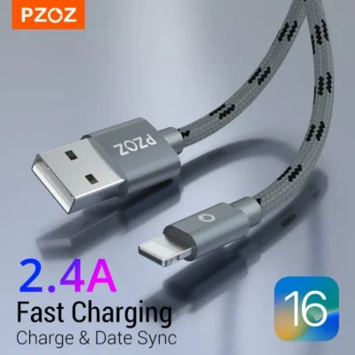 PZOZ Usb Cable For iPhone Cable 14 13 12 11 Pro Max Xs Xr X 8 plus iPad Air Mini Fast Charging Cable For iPhone Charger 2