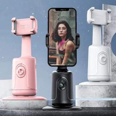 Intellig Ai New Mini Selfie Stick Automatic Tracking Shooting 360 Degree Rotation Intelligent Follow Live Phone Bracket Gimbals 5