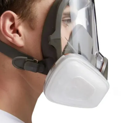 6800 Anti-Fog Gas Mask, Industrial Paint, Spray, Vaccination, Safety, Work, Dust Filter, Full Face Protection with Formaldehyde 4