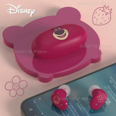 Disney DN02 Pebble Shape Portable Headset HIFI Sound Mini Wireless Bluetooth Earphone Touch Control Low Latency Christmas Gift 6