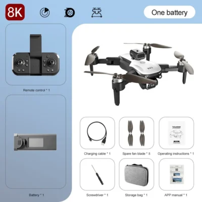 S2S Brushless Drone 4k Profesional 8K HD Dual Camera Obstacle Avoidance Aerial Photography Foldable Quadcopter Flying 25Min 6
