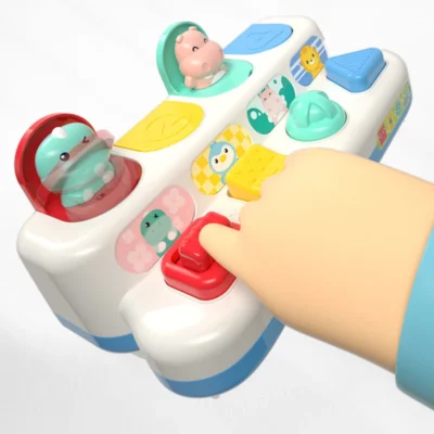 Interactive Activity Pop Up Toy for Babies Cause and Effect Toy Baby Development Games Montessori Educational Learning Toys 3
