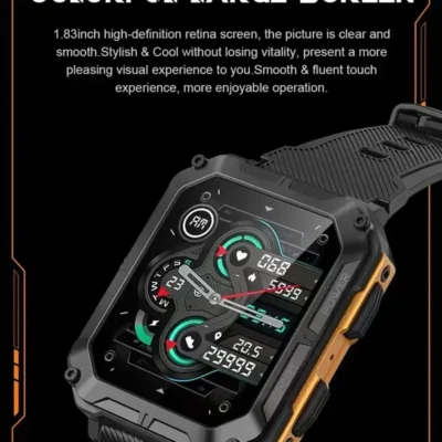 SENBONO C20Pro Smart Watch Men Bluetooth Call 35 Days Standby 123 Sport Modes IP68 Waterproof C20 Pro Sport Smartwatch Men 2023 6