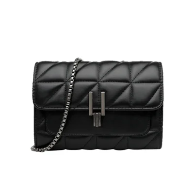 Women Luxury Designer genuine Bags Leather Chain Women Handbags Shoulder Female bag New Casual Fashion Ladies Messenger Bags 2