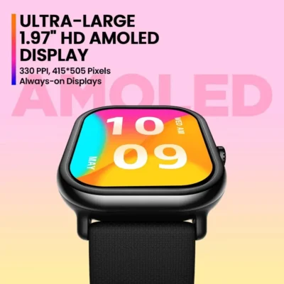 New Zeblaze GTS 3 Pro Voice Calling Smart Watch Ultra-big HD AMOLED Screen Health and Fitness Tracking Smartwatch for Men Women 2