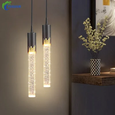 Modern Luxury Crystal Pendant Lamps Home Decor Bedside Hanging Light For Living Room Kictchen Bedroom Ceiling Chandelier Lights 1