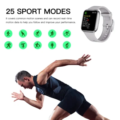 2023 Luxury Smart Watch Men Fitness Monitor Waterproof Sport Smartband Wrist Smartwatch for Women Xiaomi Huawei PK Amazfit GTR 4 5