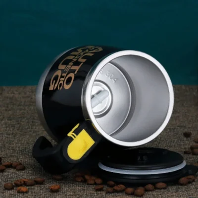 New Automatic Self Stirring Magnetic Mug Stainless Steel Coffee Milk Mixing Cup Creative Blender Smart Mixer Thermal Cups 5