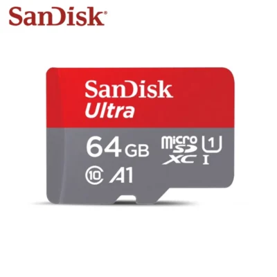 100% Original SanDisk Micro SD Card Class 10 TF Card 32GB 64GB 128GB Memory Card Up to 140MB/s for Phone Tablet Flash Card 256GB 2