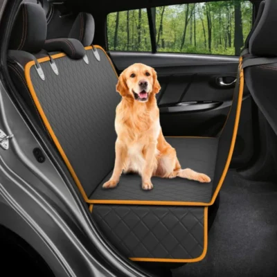 Dog Car Seat Cover Waterproof Pet Travel Dog Carrier Hammock Car Rear Back Seat Protector Mat Safety Carrier For Dogs Safety Pad 1
