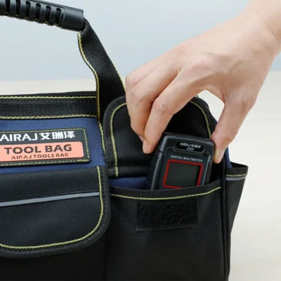 AIRAJ Multifunctional Tool Bags 1680D Oxford Cloth Electrician Bags Waterproof and Wear-Resistant High Capacity Storage Bags 5