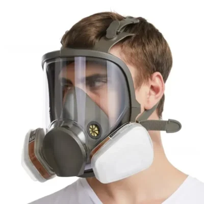 6800 Anti-Fog Gas Mask, Industrial Paint, Spray, Vaccination, Safety, Work, Dust Filter, Full Face Protection with Formaldehyde 3