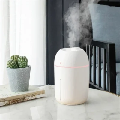 330ML Humidifier USB Mute Aromatherapy Humidifiers Diffusers For Home Ultrasonic Aroma Diffuser USB Essential Oil Atomizer Air 2
