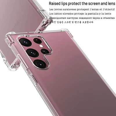 Luxury Shockproof Silicone Clear Phone Case For Xiaomi Poco X3 Pro X4 NFC X5 F3 F4 GT M5 M4 Pro 4G 5G Protection Case Back Cover 4