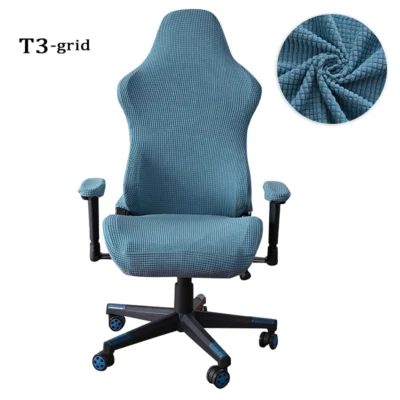 4pcs Gaming Chair Covers With Armrest Spandex Splicover Office Seat Cover For Computer Armchair Protector Cadeira Gamer 4