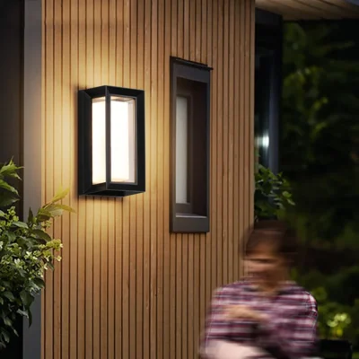 Led outdoor wall lamp led outdoor wall light waterproof light outdoor porche led light with motion sensor light outdoor lighting 5