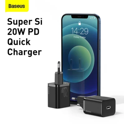 Baseus PD 20W USB C Charger Quick Charge 3.0 QC3.0 Fast Charging For iPhone 12 Pro Xiaomi Samsung USB Type C Wall Phone Charger 6