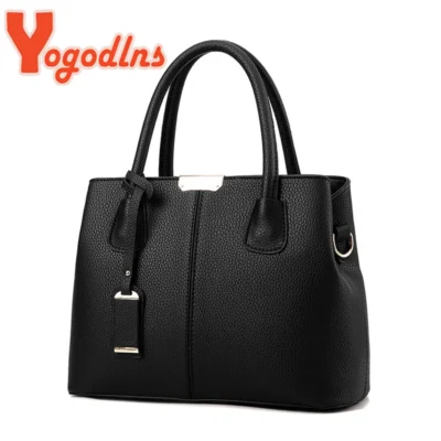 Yogodlns Famous Designer Brand Bags Women Leather Handbags New Luxury Ladies Hand Bags Purse Fashion Shoulder Bags 2