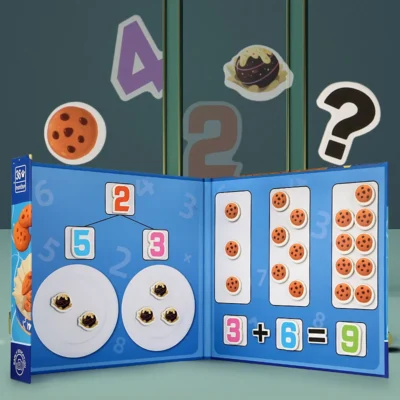 Kids Math Arithmetic Magnetic Digital Decomposition Arithmetic Montessori Games For Baby Early Learning Education Children's Toy 6
