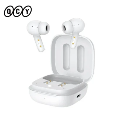 QCY T13 ANC Earphone Bluetooth 5.3 Active Noise Cancellation -28dB Wireless Headphone Fast Charge Earbuds 0.068' Low Latency 1