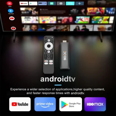 DQ06 ATV Mini TV Stick Android12 Allwinner H618 Quad Core Cortex A53 Support 8K Video 4K Wifi6 BT Voice Remote Smart TV Box 4