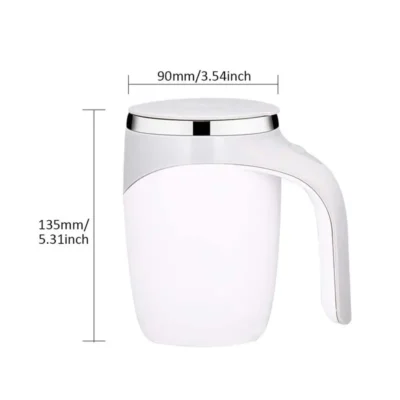 Automatic Stirring Cup Mug Rechargeable Portable Coffee Electric Stirring Stainless Steel Rotating Magnetic Home Drinking Tools 6