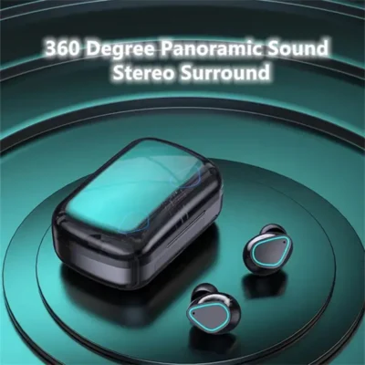 2024 NEW TWS Wireless Bluetooth Noise Reduction Earphone 9D HIFI Stereo Music Sports Headphones Waterproof Headset with MIC 2