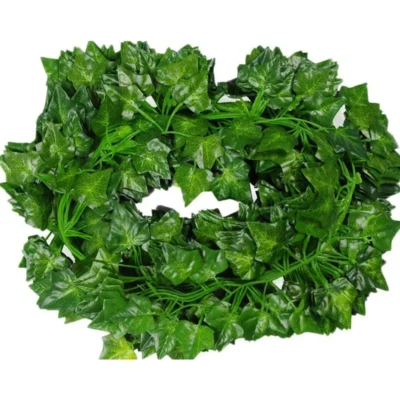 Artificial Plants Simulated Green Leaf Simulated Creeper Leaf Ivy Strip Pseudogreen Leaf Vine Home Decoration Accessories 6