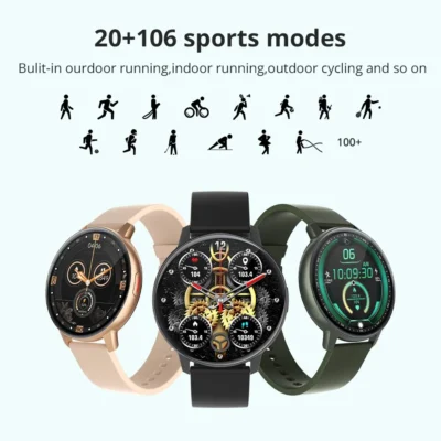 COLMI I31 Smartwatch 1.43 Inch AMOLED Screen 100 Sports Modes 7 Day Battery Life Always On Display Smart Watch Men Women 4
