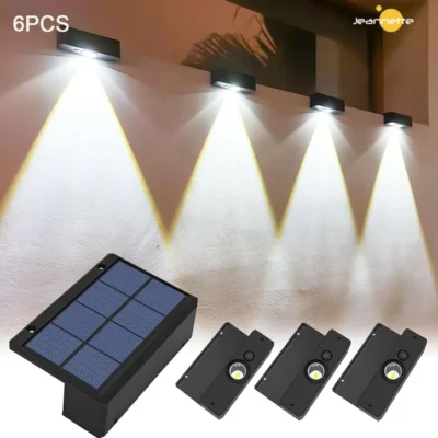LED Solar Garden Lights Super Bright Waterproof Outdoor Sunlight Led Lights Solar Powered Lamps for Stairs Balcony Street Lights 1