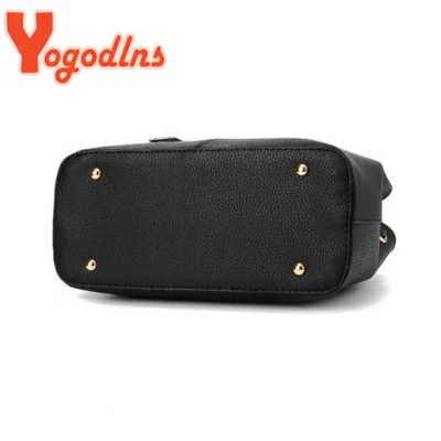 Yogodlns Famous Designer Brand Bags Women Leather Handbags New Luxury Ladies Hand Bags Purse Fashion Shoulder Bags 5