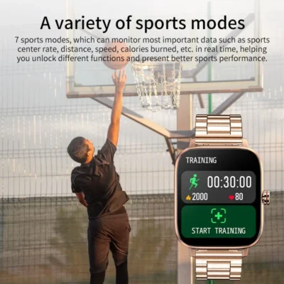 LIGE Men Smart Watch Women Custom Dial Smartwatch For Men Android IOS Waterproof Bluetooth Watches Full Touch Bracelet Clock Man 5