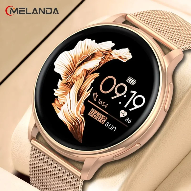 Bluetooth Call Smart Watch Women Custom Dial Steel Watches Men Sports Fitness Tracker Heart Rate Smartwatch For Android IOS G35 1