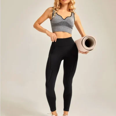 Yoga Pants Sport Leggings Women Seamless High Waist Push Up Woman Tights Fitness Workout Leggins Gym 4