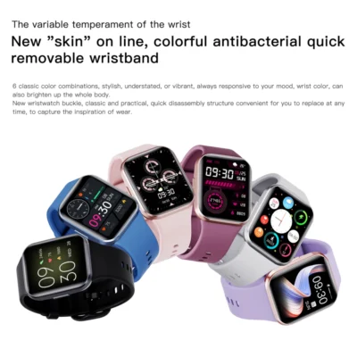 2023 Luxury Smart Watch Men Fitness Monitor Waterproof Sport Smartband Wrist Smartwatch for Women Xiaomi Huawei PK Amazfit GTR 4 6