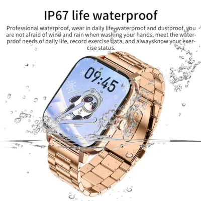 LIGE Men Smart Watch Women Custom Dial Smartwatch For Men Android IOS Waterproof Bluetooth Watches Full Touch Bracelet Clock Man 6