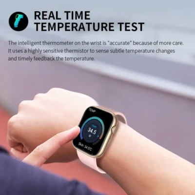 LIGE Smart Watch For Women Full Touch Screen Bluetooth Call Waterproof Watches Sport Fitness Tracker Smartwatch Lady Reloj Mujer 6